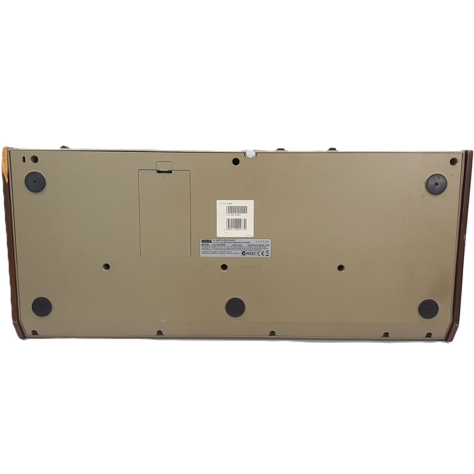 ジャンク】KORG microKORG シンセサイザー 37鍵 マイク付き - メルカリ