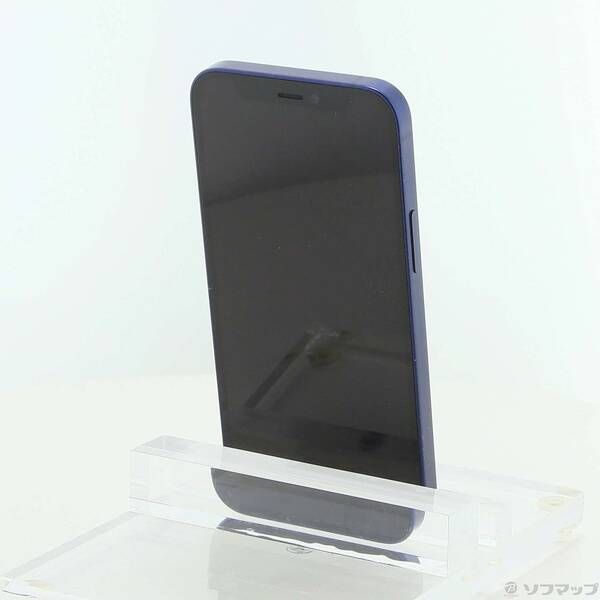 中古品〕 iPhone12 mini 64GB ブルー MGAP3J／A SIMフリー【349