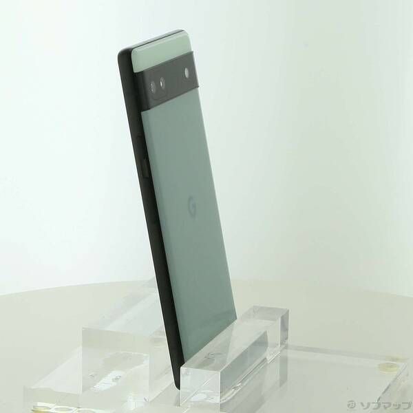 中古品〕 Google Pixel 6a 128GB セージ GB17L SIMフリー【368