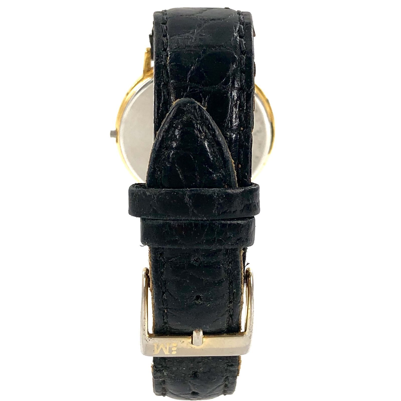 稼働 LONGINES 腕時計 ゴールド文字盤 レザー デイト 1724 楽天市場