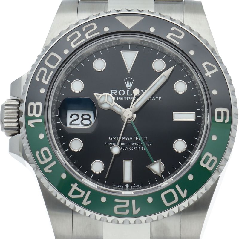 ロレックス GMTマスター2 ウォッチ オイスター 126720VTNR 箱 保証書  