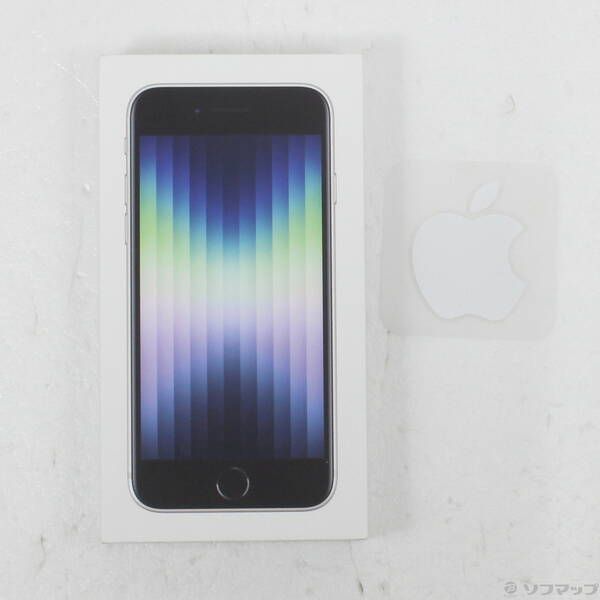中古品〕 iPhone SE 第3世代 128GB スターライト MMYG3J／A SIMフリー