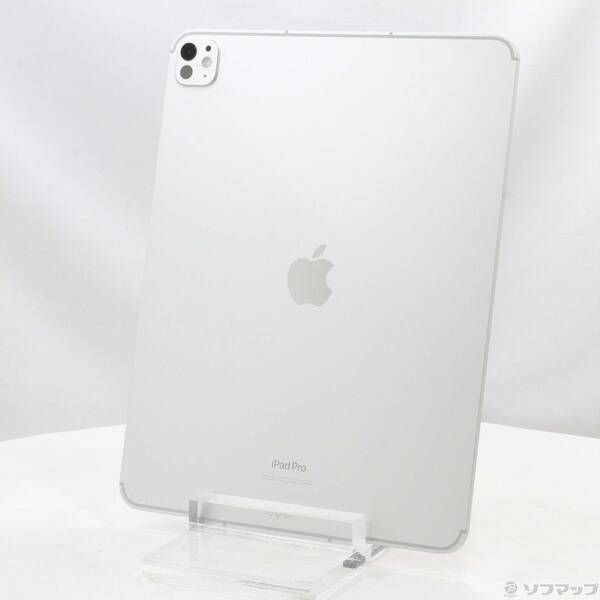 〔中古品〕 iPad Pro 13インチ 第1世代 標準ガラス 512GB シルバー MVXV3J／A SIMフリー【368】