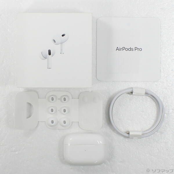 中古品〕 USB-C充電ケース付き AirPods Pro 第2世代 MTJV3J／A【344