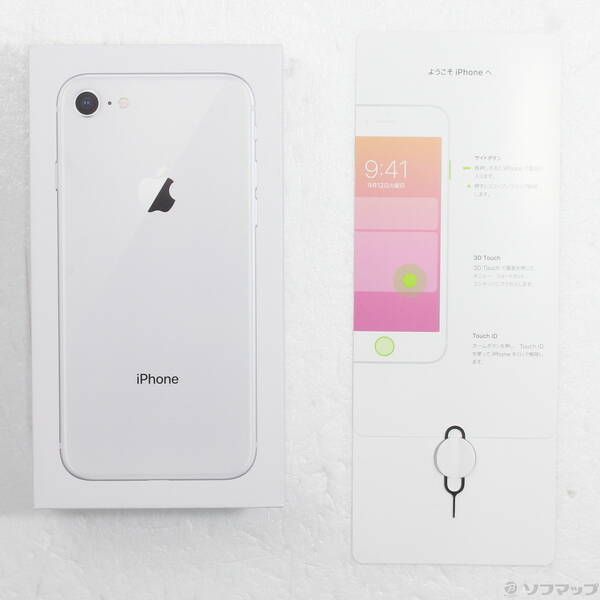 中古品〕 iPhone8 64GB シルバー MQ792J／A SIMフリー【344】 - メルカリ
