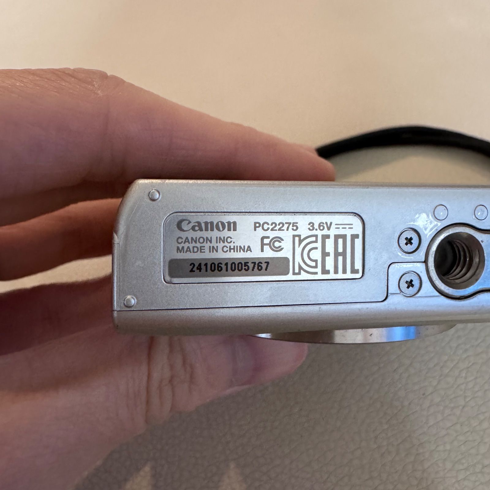 Canon キャノン IXY180 PC2275 コンパクトデジタルカメラ 動作確認済