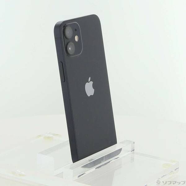 中古品〕 iPhone12 mini 64GB ブラック MGA03J／A SIMフリー【262