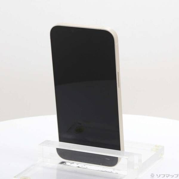 中古品〕 iPhone14 128GB スターライト MPUQ3J／A SIMフリー【198