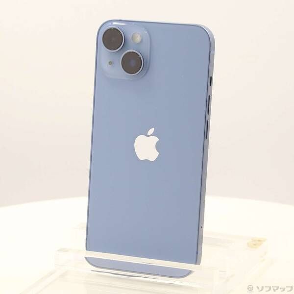 中古品〕 iPhone14 128GB ブルー MPVJ3J／A SIMフリー【198】 - メルカリ