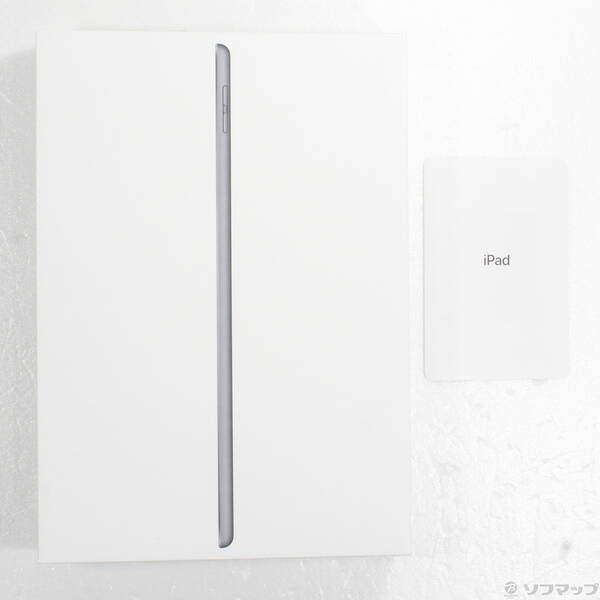 中古品〕 iPad 第7世代 32GB スペースグレイ MW742J／A Wi-Fi【352