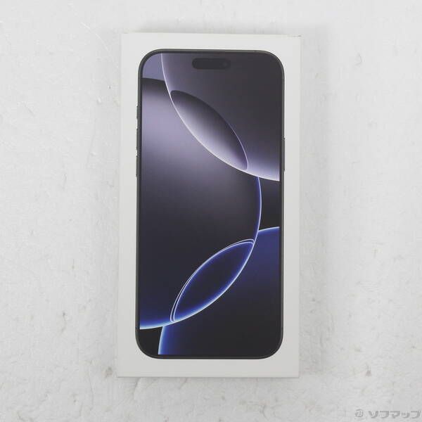 中古品〕 iPhone16 Pro Max 256GB ブラックチタニウム MYWG3J／A SIM