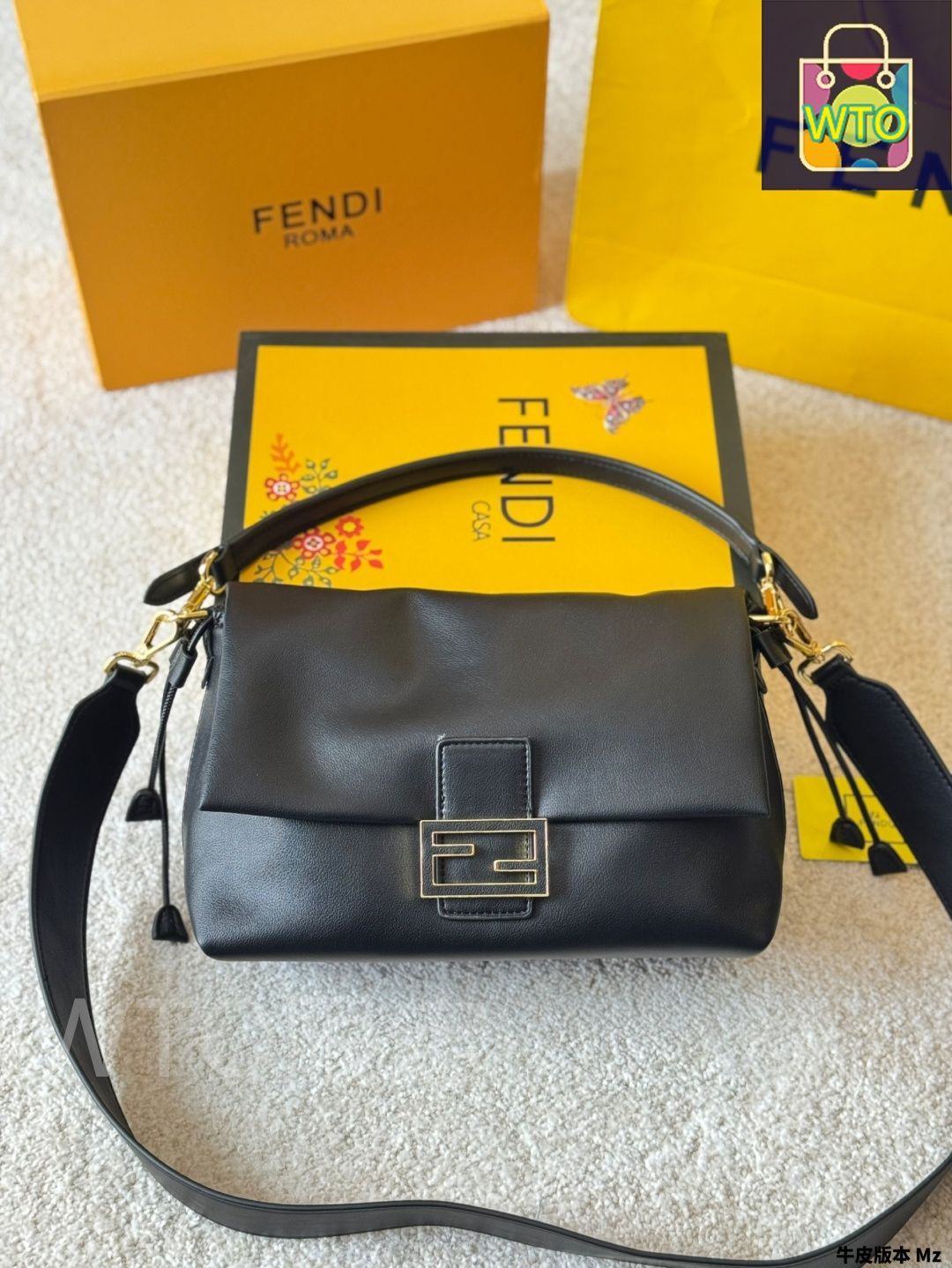 今日特価】FENDI Mamma Baguette・フェンディ ママ バゲット - メルカリ