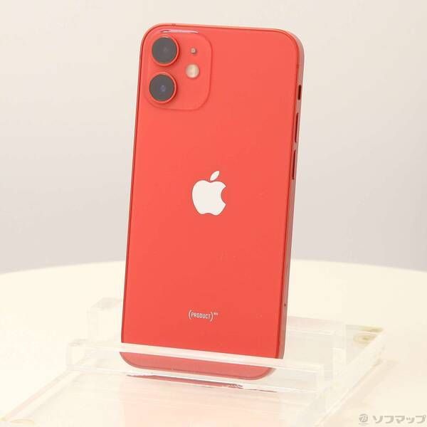 中古品〕 iPhone12 mini 128GB プロダクトレッド MGDN3J／A SIMフリー