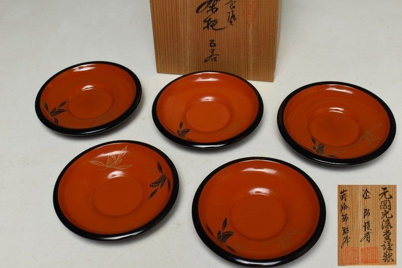 アンティーク　輪島塗　5枚セット アンティーク 輪島塗 5枚セット DSC_0766.jpg