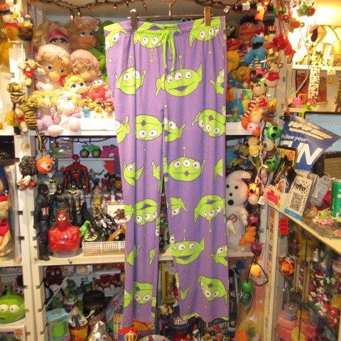 TOY STORY★トイストーリー★リトルグリーンメン★パジャマパンツ★ルームパンツ★人形★フィギュア★ぬいぐるみ★メンズLサイズ★