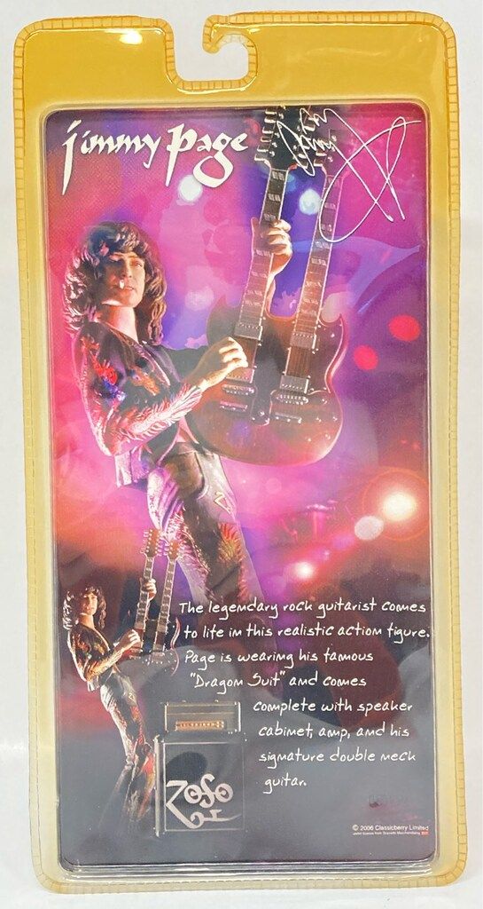 NECA (ACTION FIGURE) REELTOYS JIMMY PAGE - メルカリ