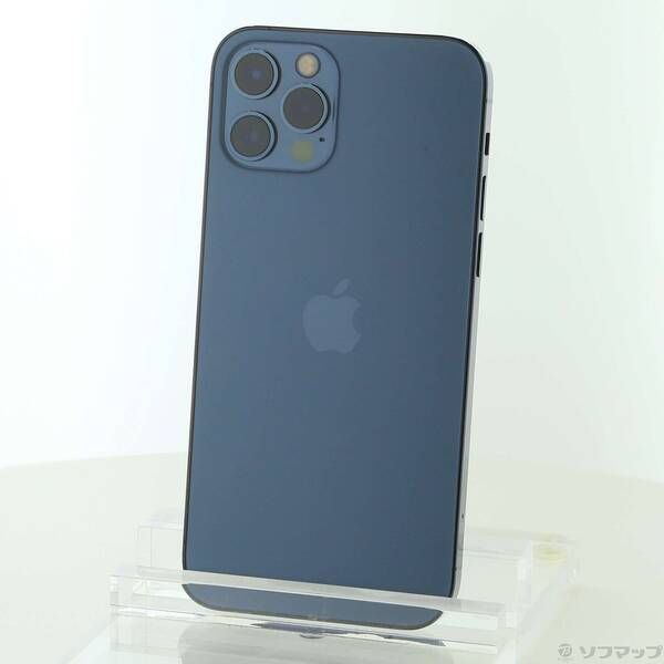 中古品〕 iPhone12 Pro 128GB パシフィックブルー MGM83J／A SoftBank