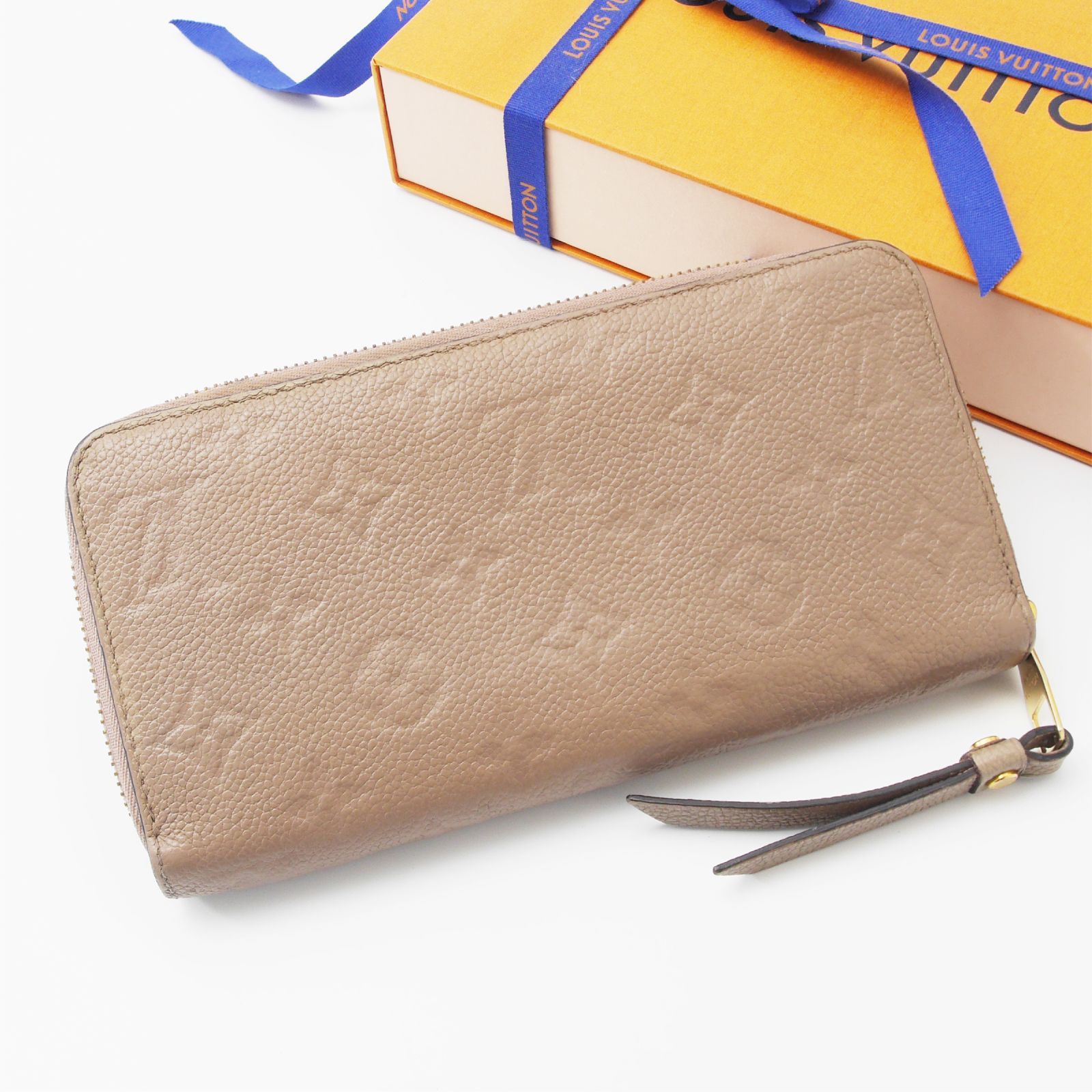 ルイヴィトン　モノグラム　ジッピー　アンプラント　トゥルトレール　ベージュ 極美品】 ルイヴィトン モノグラム アンプラント ジッピーウォレット