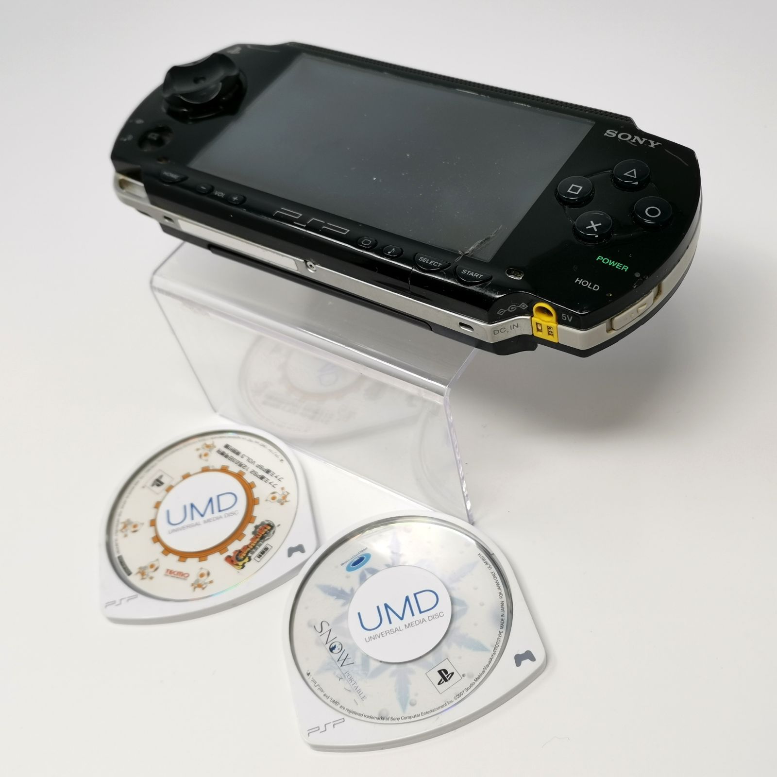 ソニー PSP-1000 ブラック バッテリー／充電器ないため動作未確認