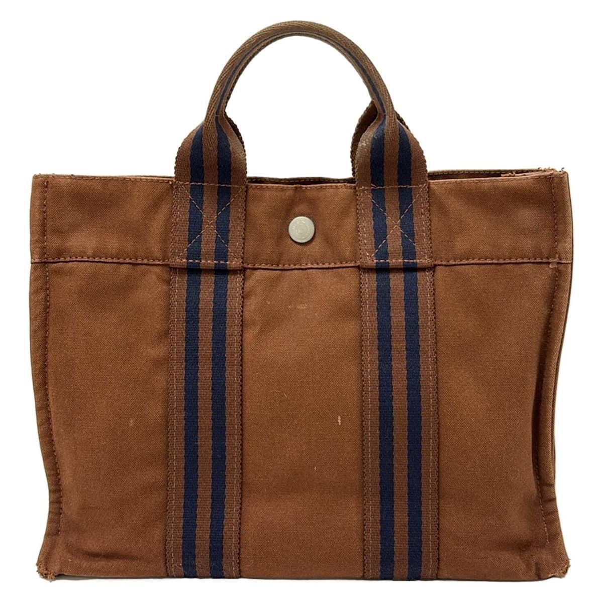 HERMES(エルメス) トートバッグ フールトゥトートPM ブラウン - メルカリ