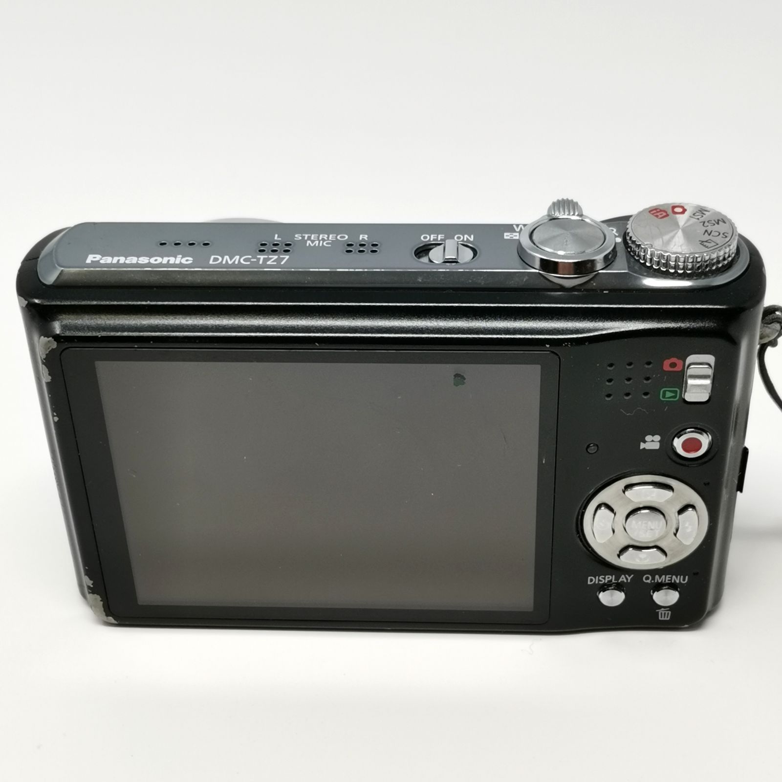 パナソニック LUMIX DMC-TZ7 ブラック デジカメ デジタルカメラ 充電器