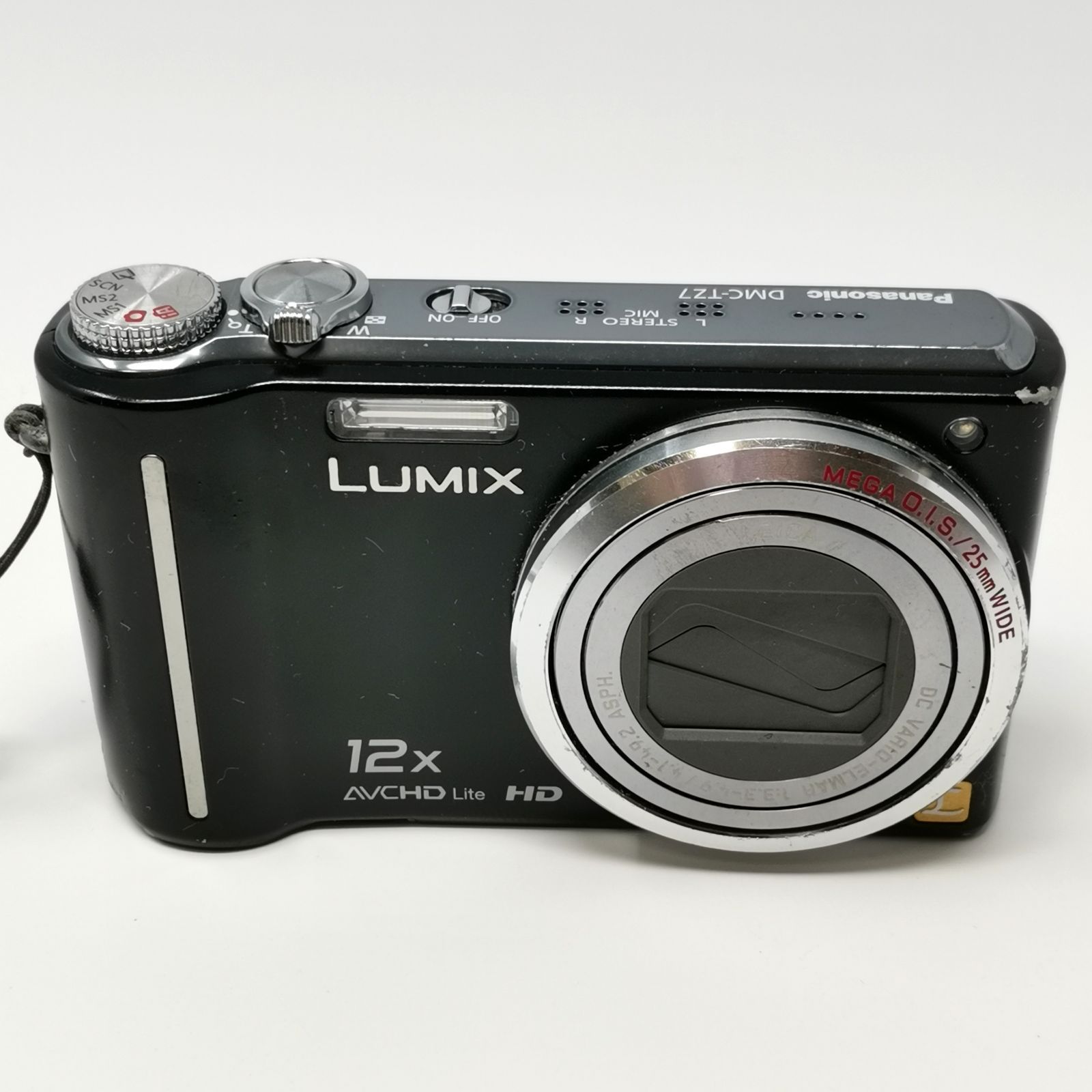 パナソニック LUMIX DMC-TZ7 ブラック デジカメ デジタルカメラ 充電器