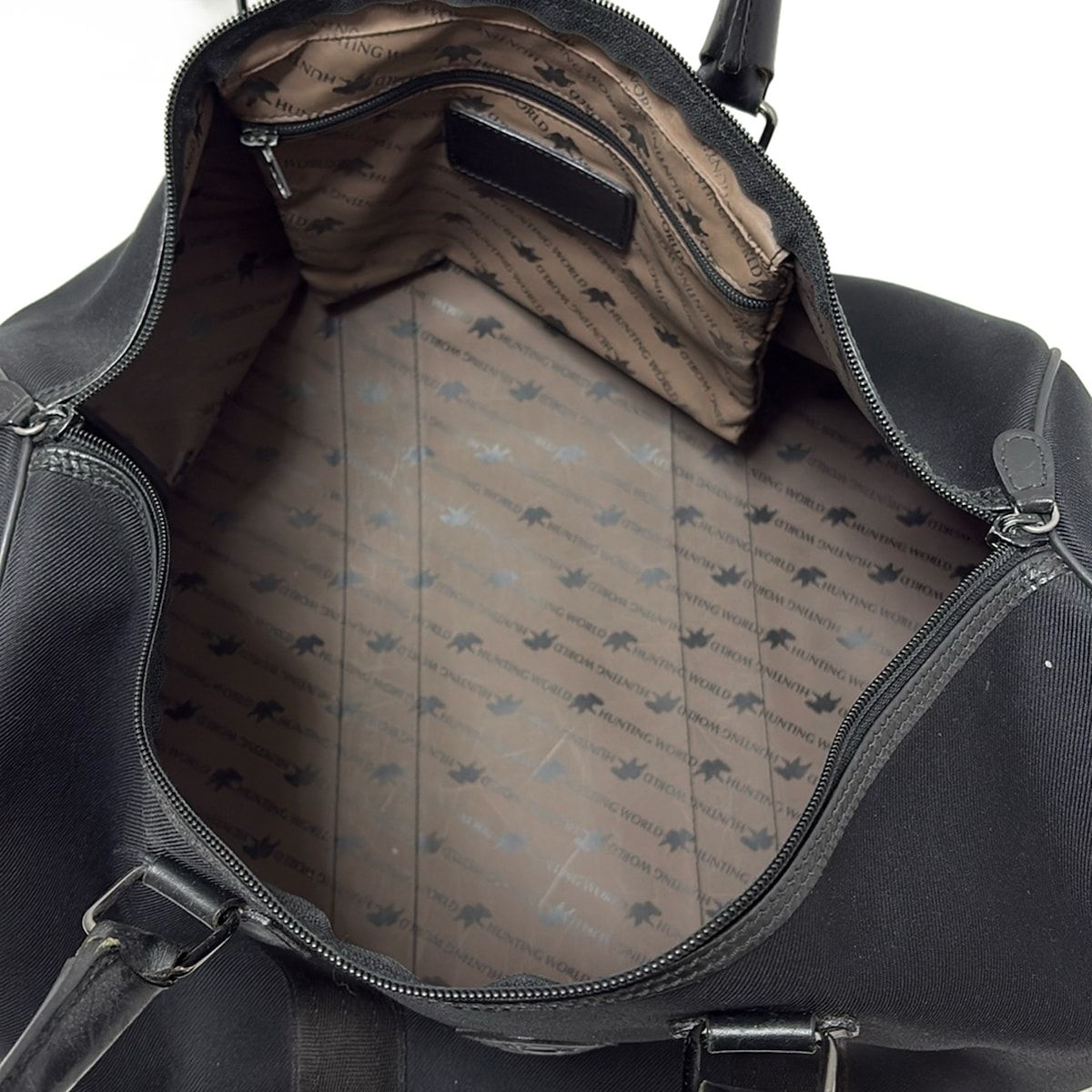 極美品 ハンティングワールド ボストンバッグ 旅行バッグ レザー 黒 イタリア製 Amazon | (ハンティングワールド) HUNTING WORLD バッグ メンズ