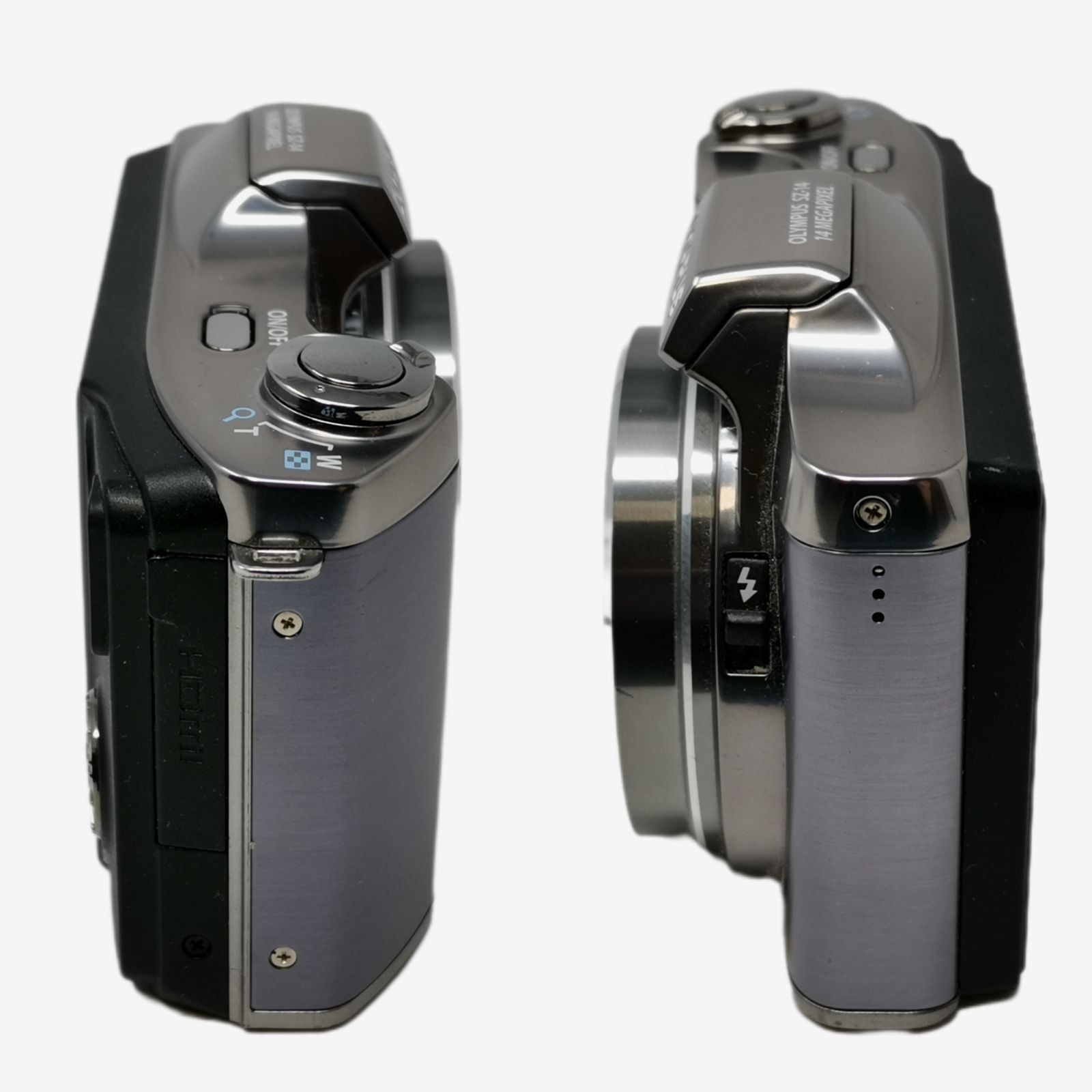 グレー デジカメ