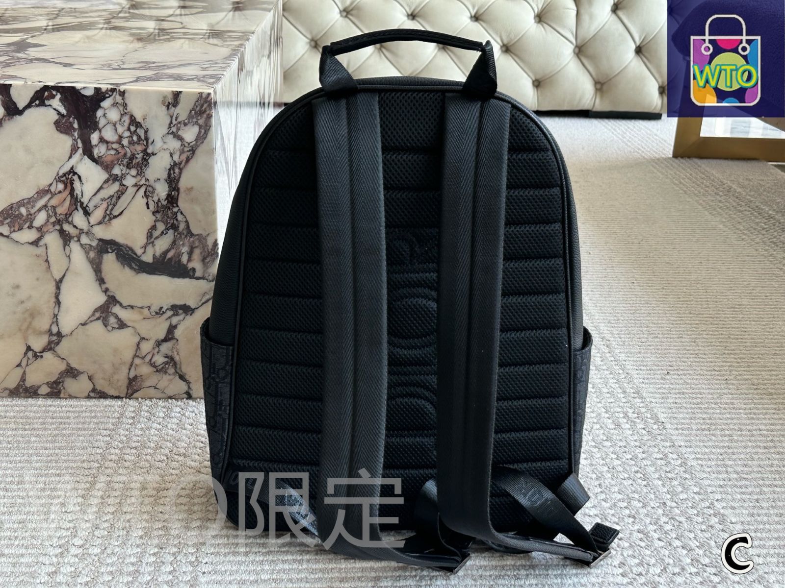 今日特価】Dior ディオール バックパック オブリーク プリント 32×42cm