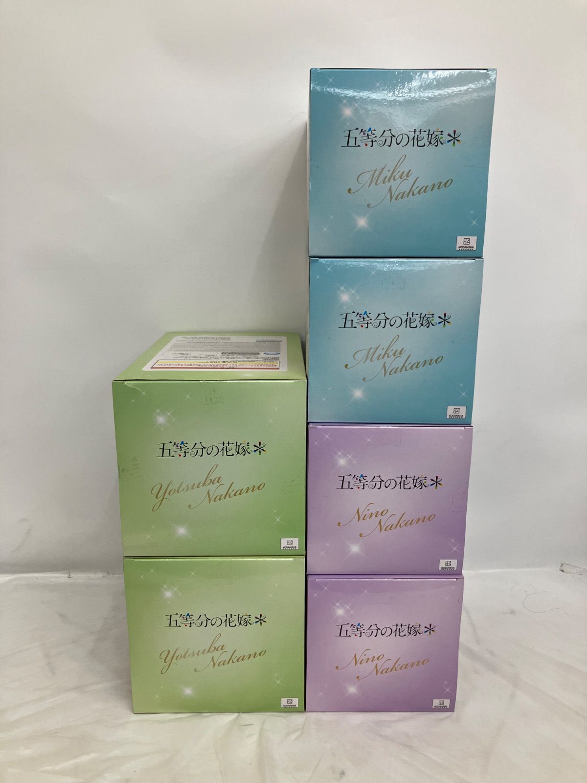 未開封 五等分の花嫁 五等分の花嫁アニメ原画展 ver. 6個 LFJ696 f107