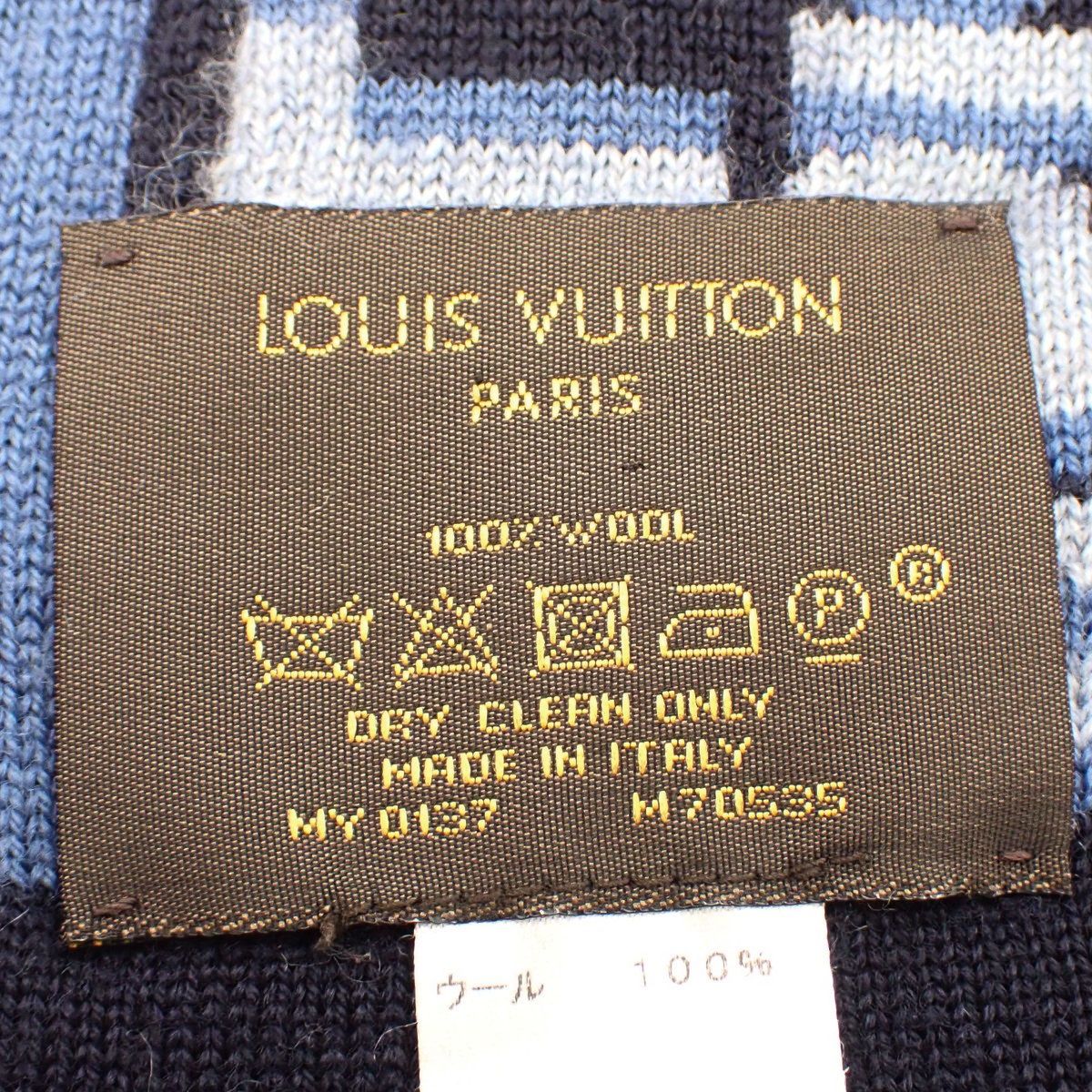 LOUIS VUITTON(ルイ・ヴィトン) エシャルプ・LVタグ マフラー ウール