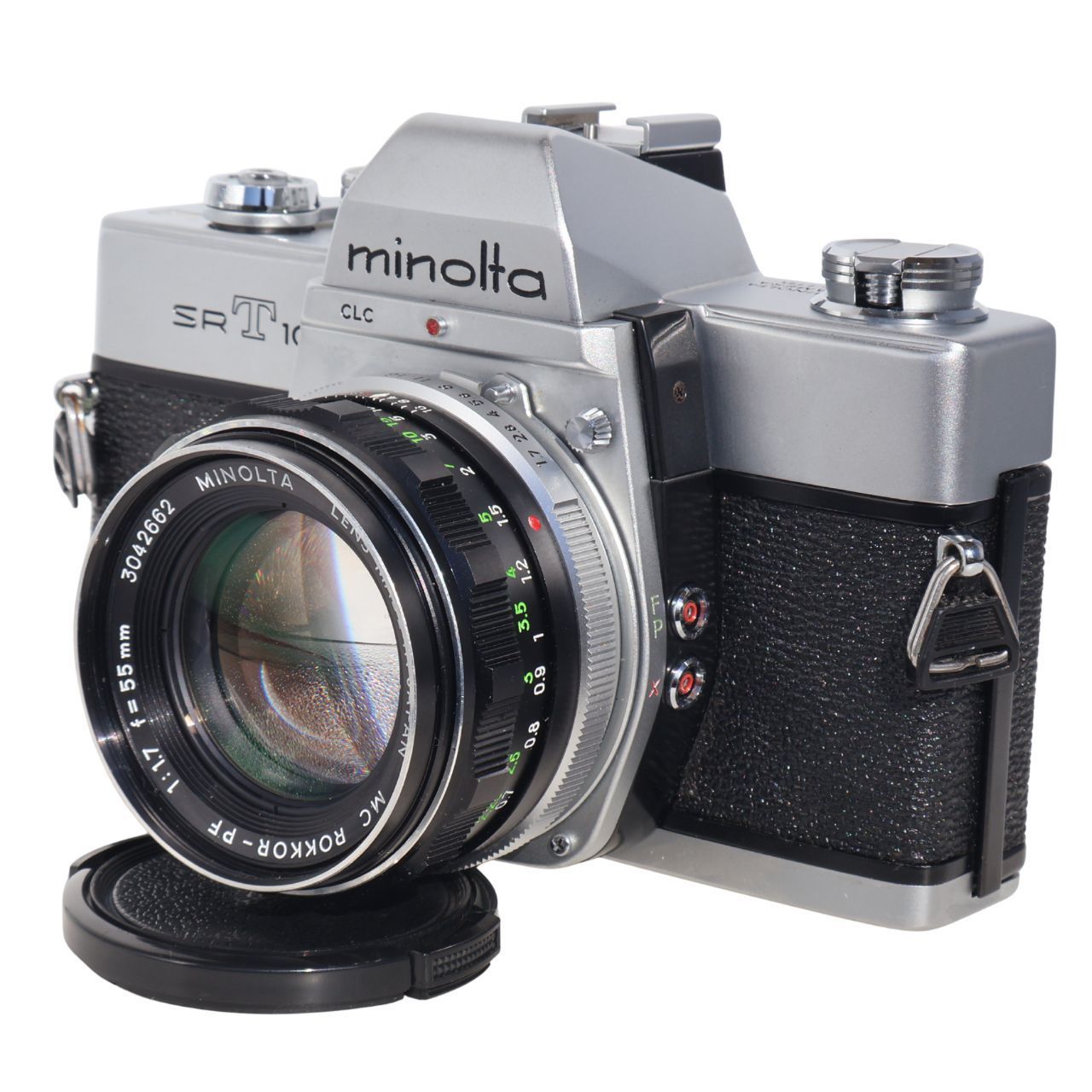 MINOLTA SRT101 + MC Rokkor-PF 1:1.7mm 55mm 整備済 - メルカリ