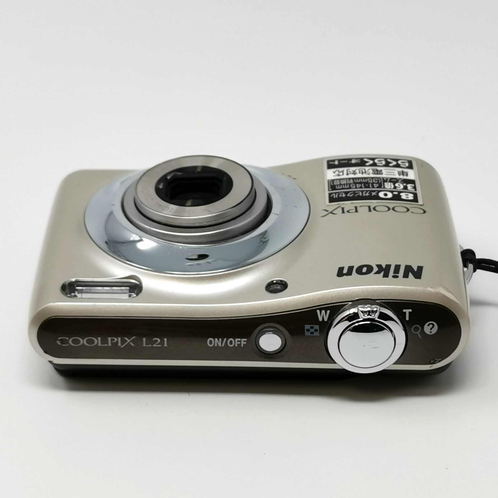 ニコン coolpix L21 シルバー デジカメ ジャンク デジタルカメラ 電池