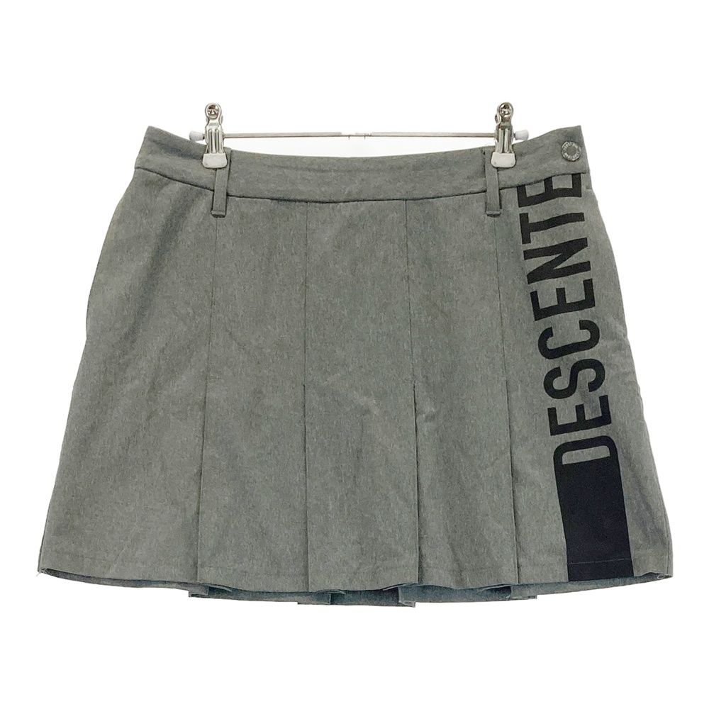 サイズ：O DESCENTE GOLF デサントゴルフ ストレッチ プリーツスカート