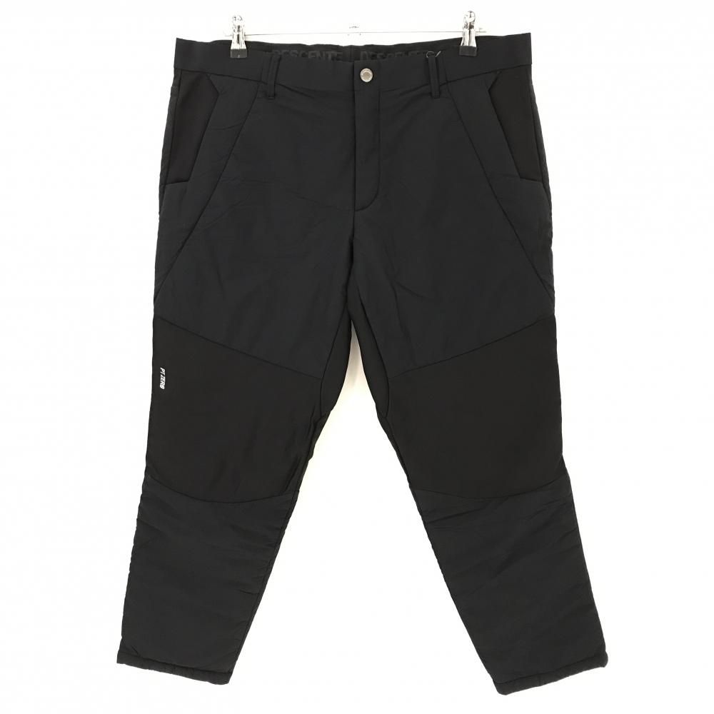 超美品】デサントゴルフ 中綿切替パンツ 黒 PT ZERO 中田英寿 メンズ