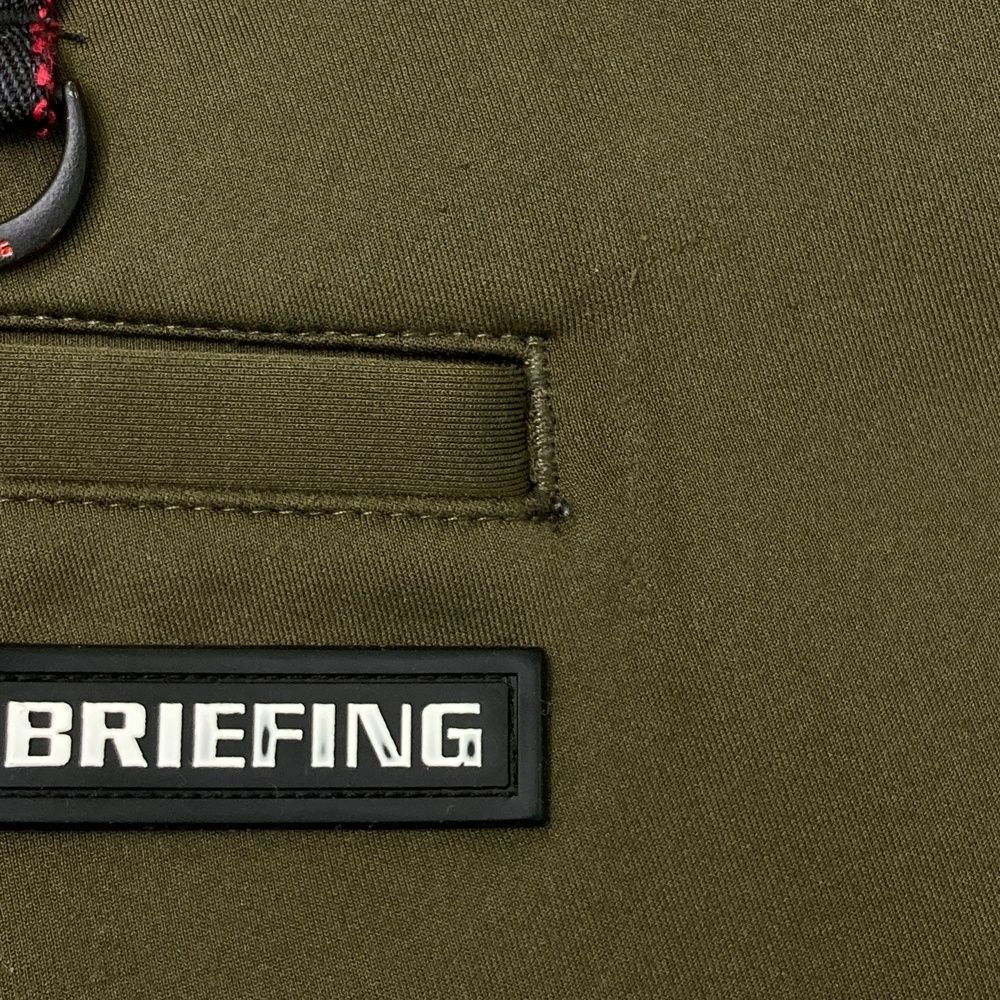 サイズ：L BRIEFING GOLF ブリーフィング ストレッチパンツ カーキ系