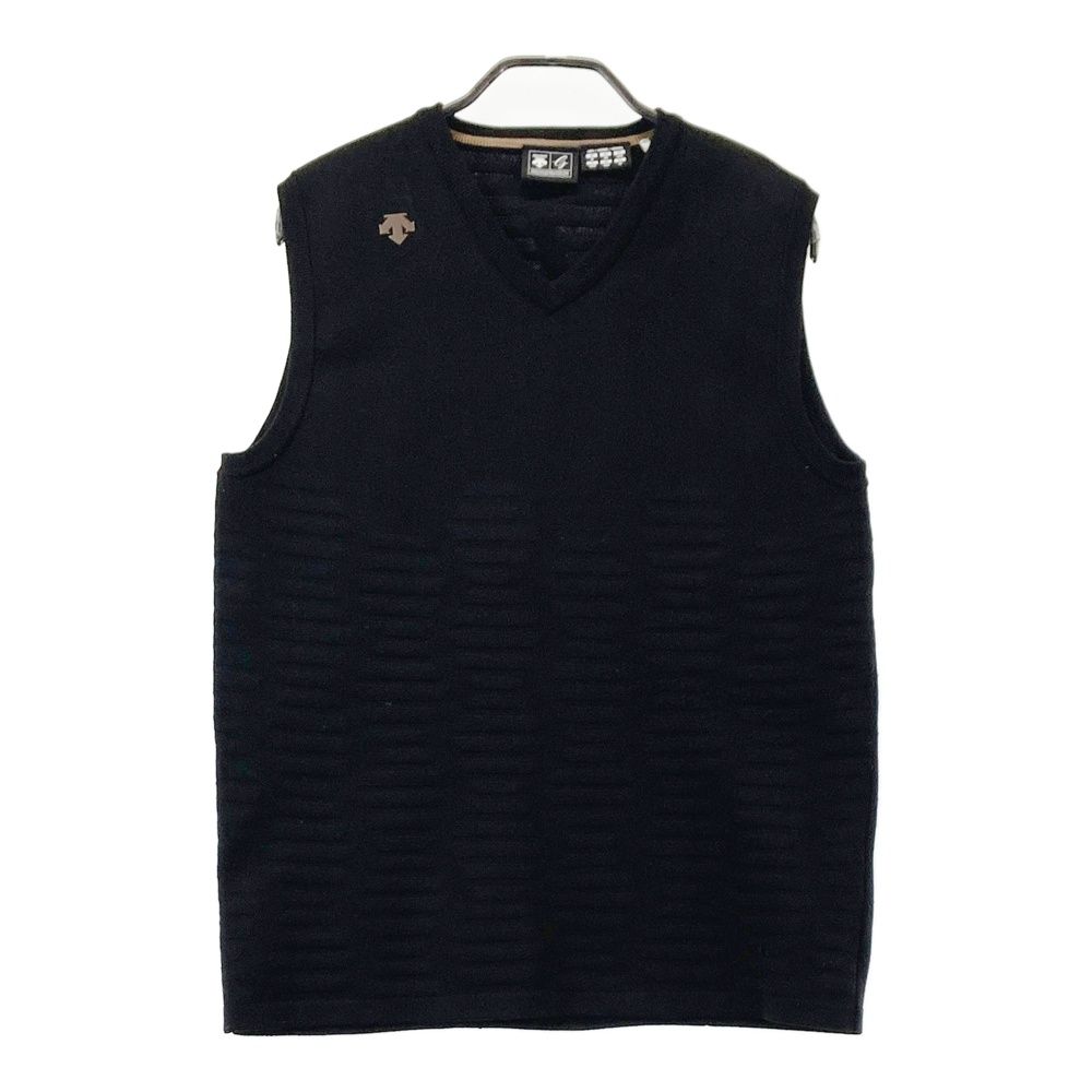 サイズ：M DESCENTE GOLF デサントゴルフ Vネック ニットベスト