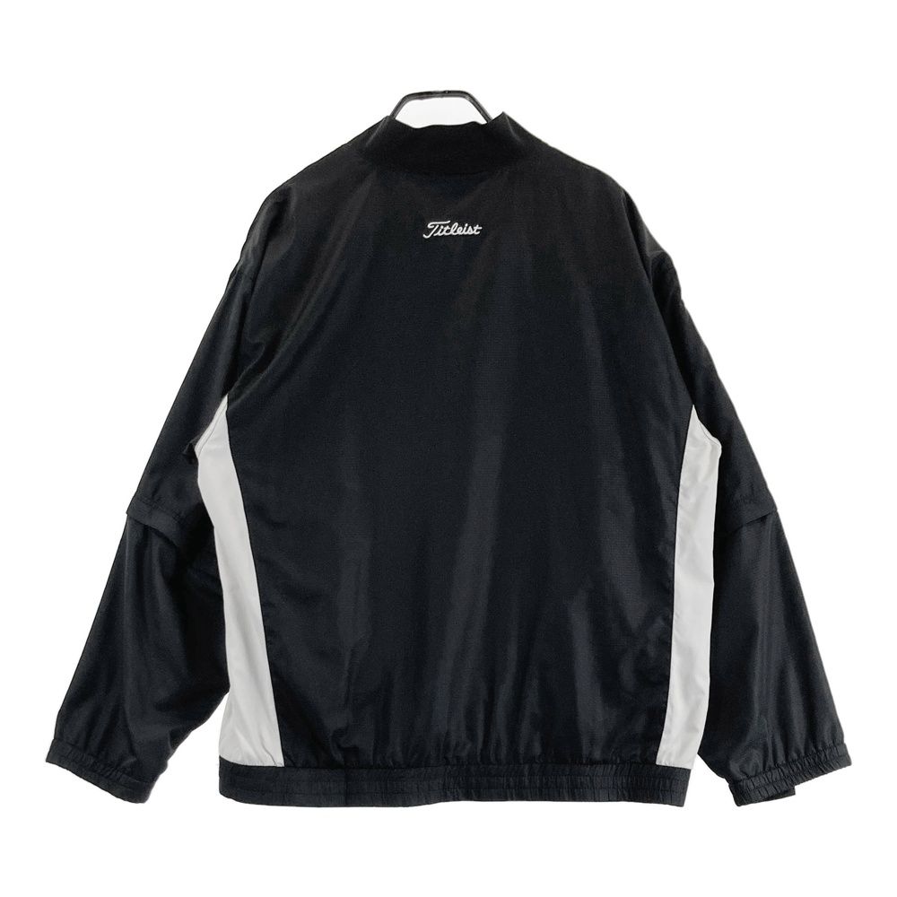 Titleist ブラック ジャケット LL TITLEIST タイトリスト ジップジャケット ブラック系 LL ゴルフウェア