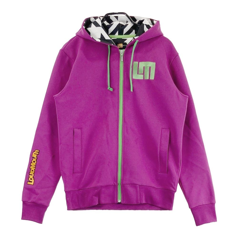 ラウドマウス ジップパーカー ラウドマウス MOUTH LOUD ホワイト系