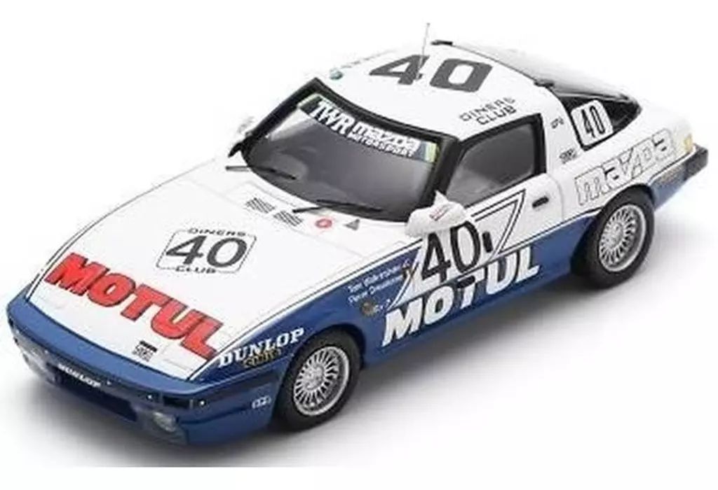 新品】ミニカー 1/43 Mazda RX7 #40 Mazda Motul TWR RT Winner 24H