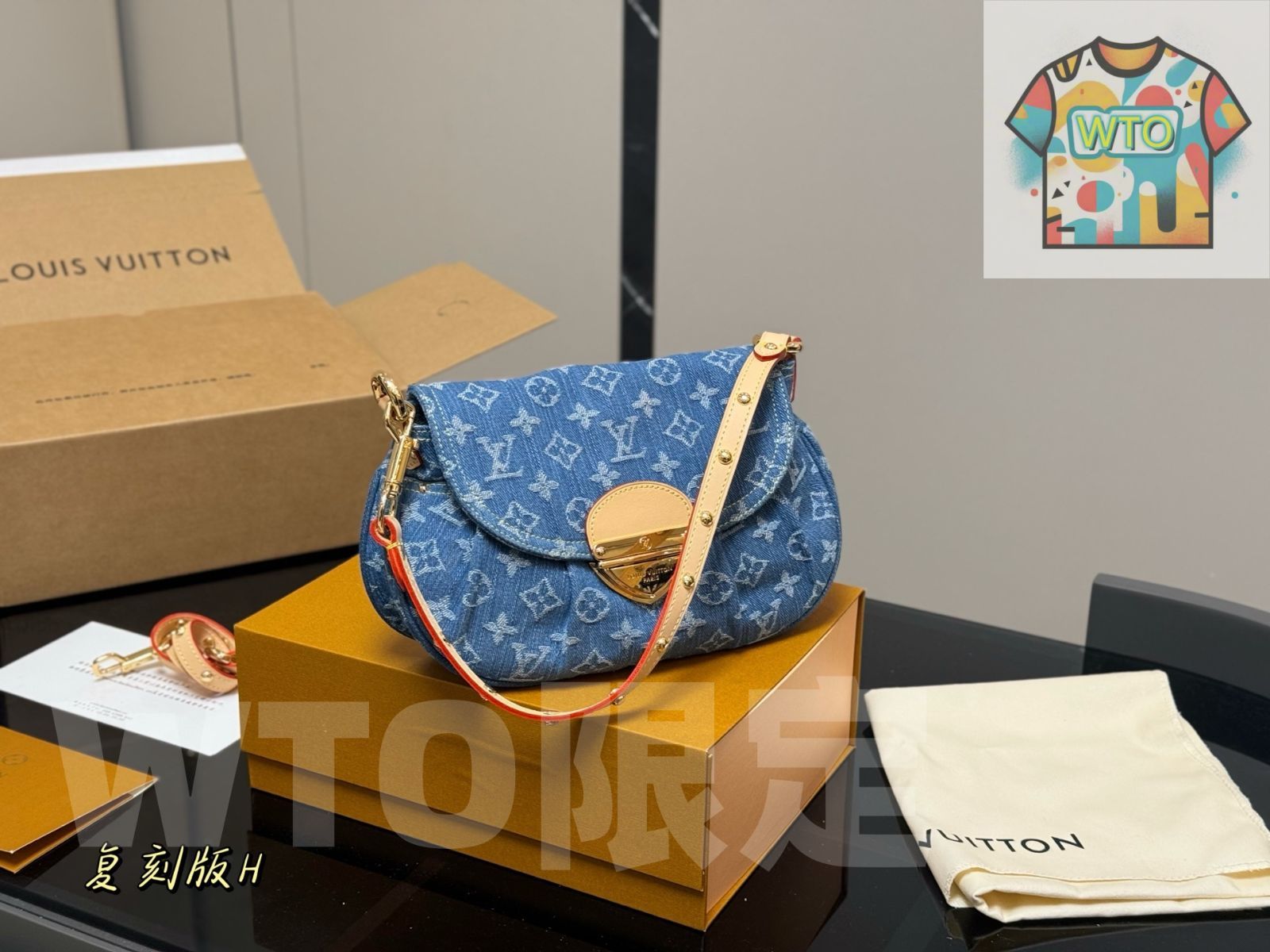 ルイヴィトン デニムポーチ 今日特価】Louis Vuitton Denim Inflatables ルイ ヴィトン デニム