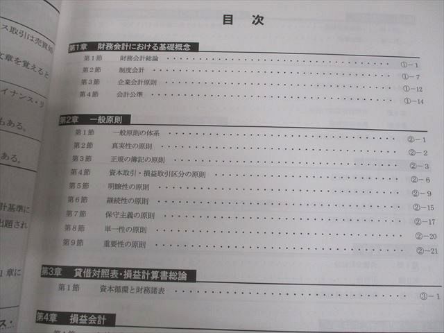 CPA会計学院 公認会計士講座 財務会計論 理論 テキスト1～3/短答対策問題集1/2 2023/2024年合格目標 計5冊 010L4C