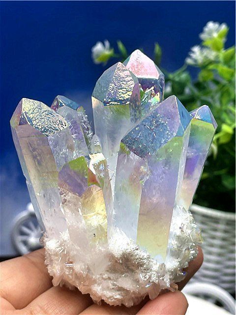 超綺麗アーカンソー産レインボーオーラクラスターB85U6/245U13C 超綺麗アーカンソー産レインボーオーラクラスターB85U6/245U13C 超綺麗