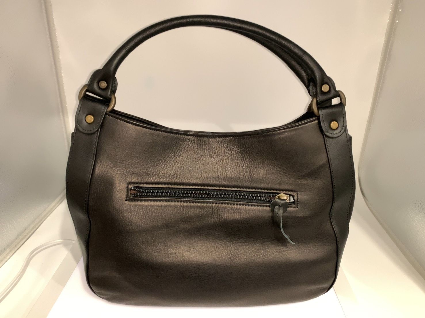 極美品】Link² KYOTO レザーバッグ 2way パイソン ブラック 日本製 