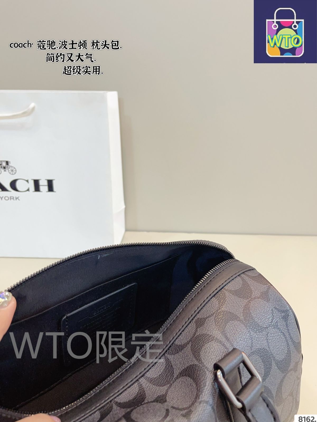 今日特価】Coach Boston Bag コーチ ボストン バッグ-WTO輸入 - メルカリ