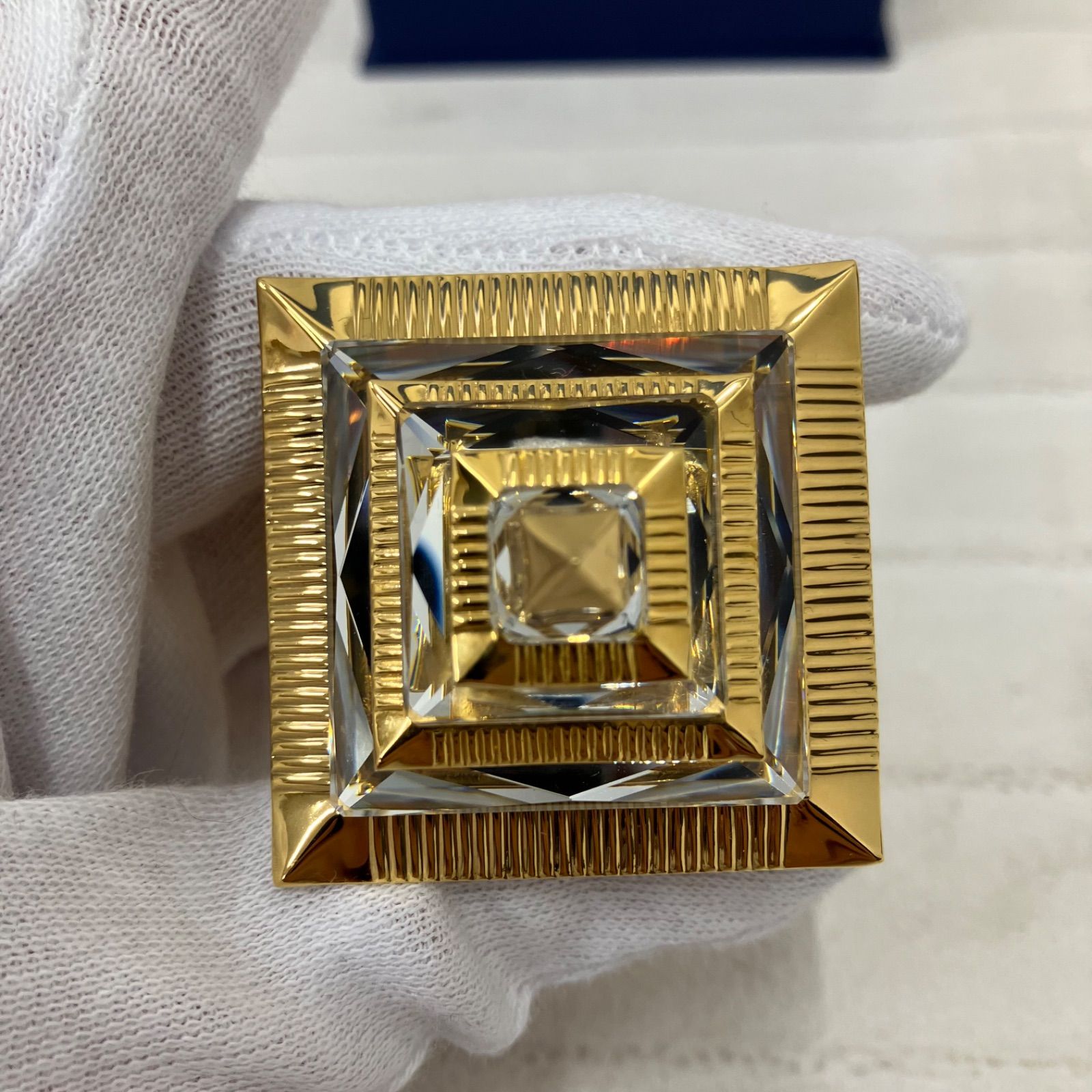 スワロフスキー 置物 スワロフスキー SWAROVSKI クリスタルフィギュア アジアシンボル Asian