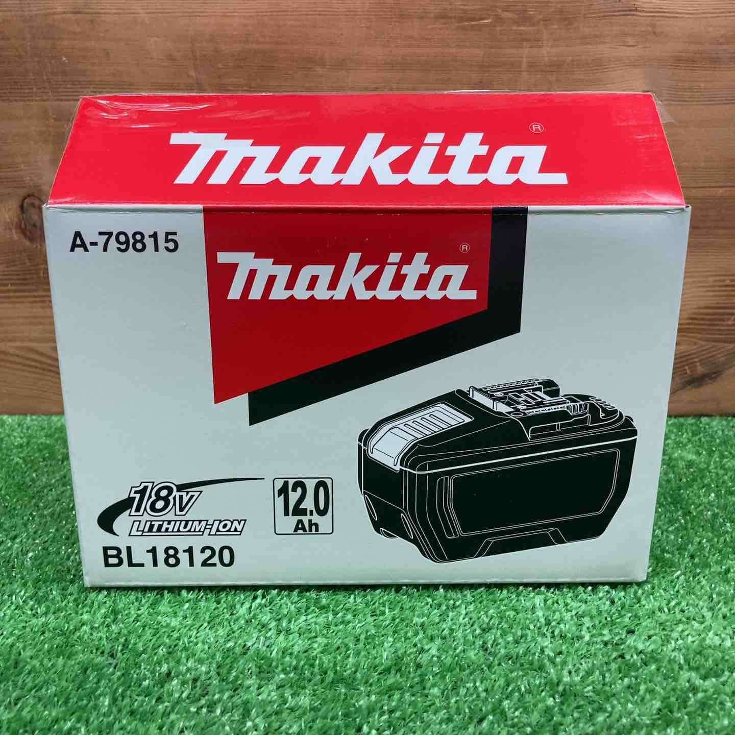 未使用品】 マキタ/makita リチウムイオンバッテリー 18V/12.0Ah 未使用品】 マキタ/makita リチウムイオンバッテリー 18V/12.0Ah