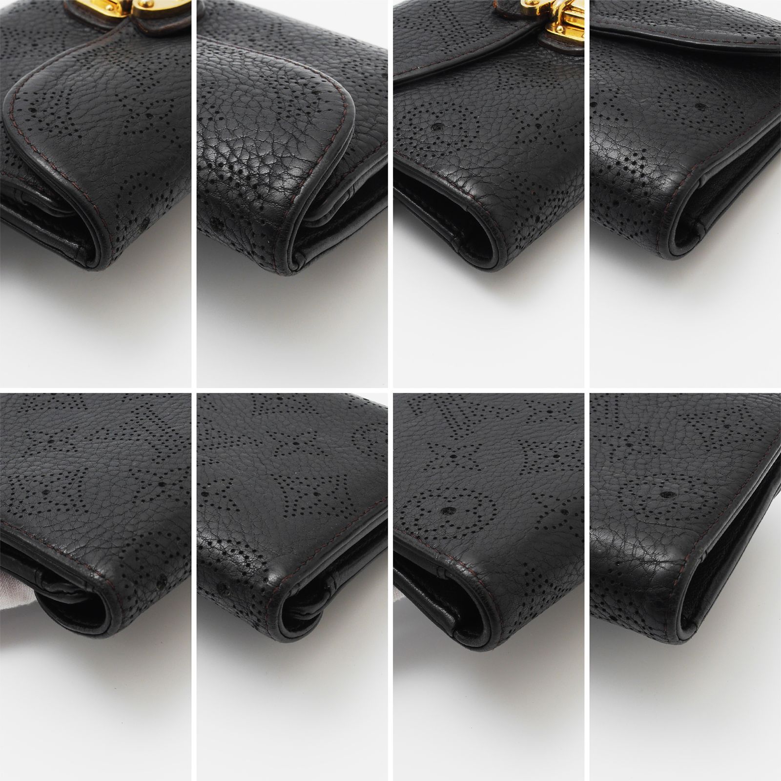 極美品】 ルイヴィトン マヒナ ポルトフォイユ アメリア 三 極美品】 ルイヴィトン マヒナ ポルトフォイユ アメリア 三