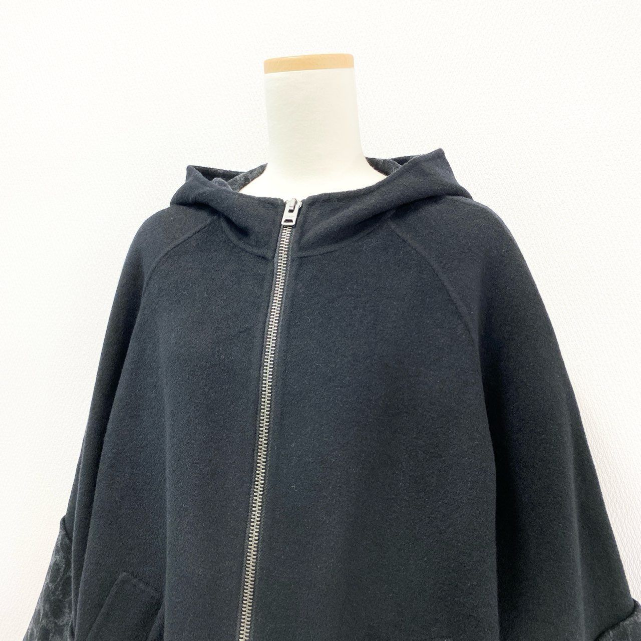 【超美品】COACH フード付きケープコート COACH】定価14万 コーチ ダブルフェイス ケープコート ポンチョ｜Yahoo