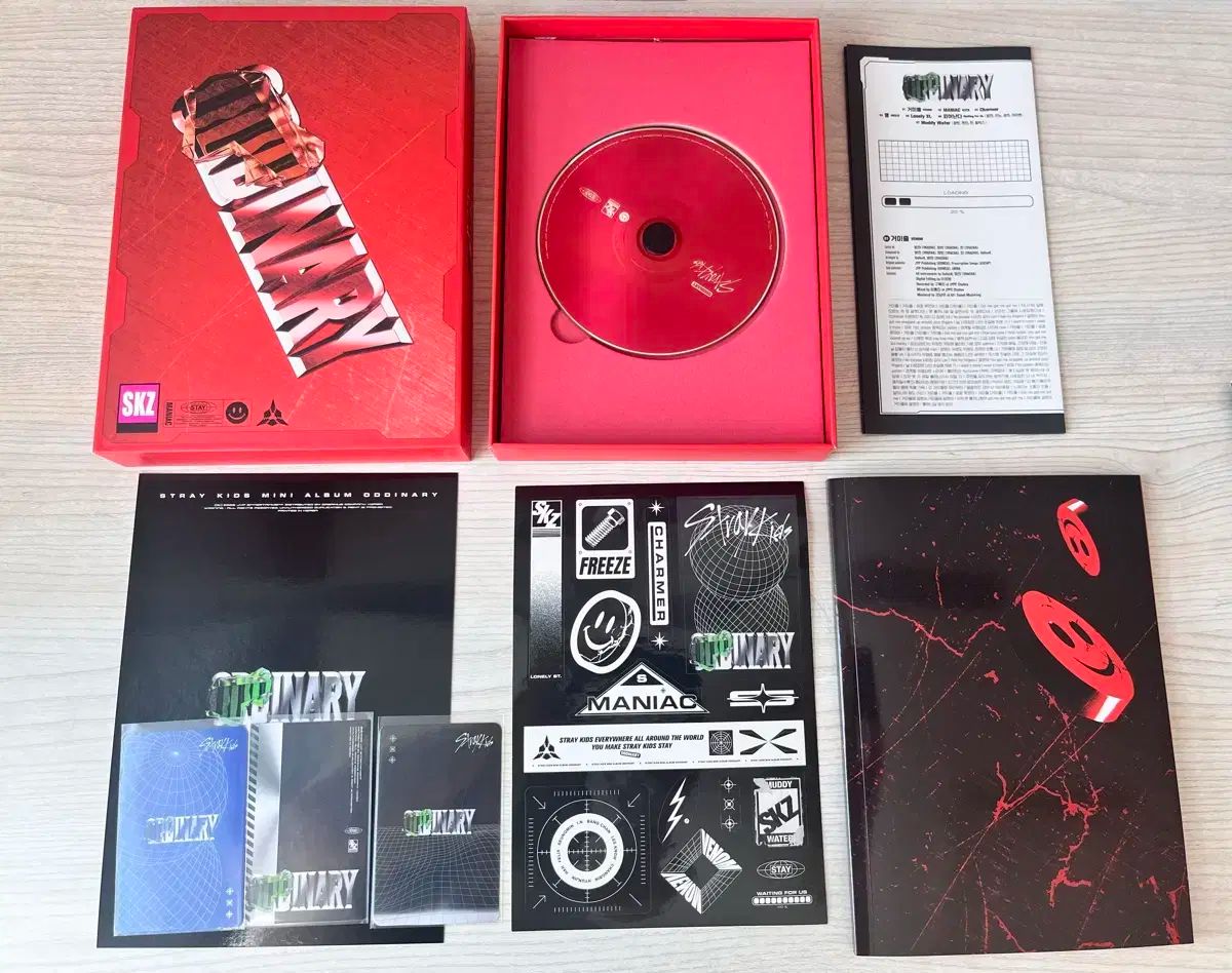Stray Kids Oddinary MANIAC アルバム フルセット - メルカリ